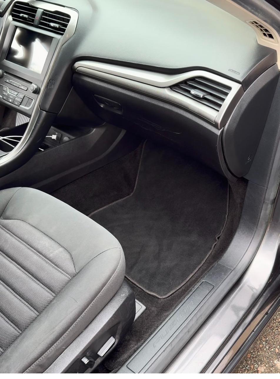 Car interior after detailing